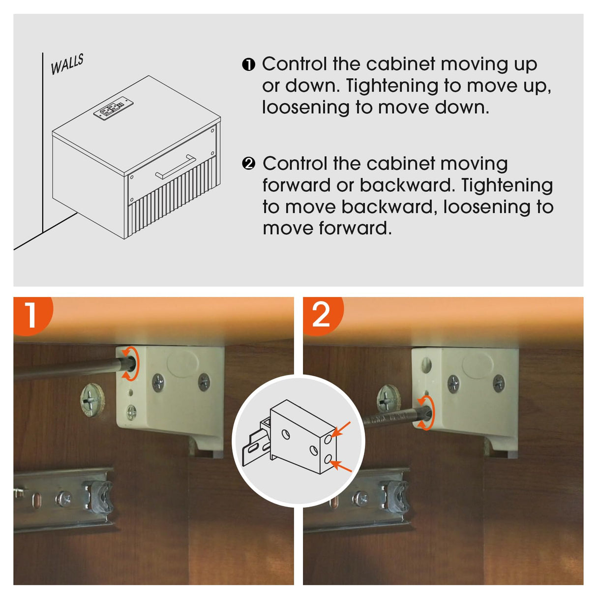 JOINICE Floating Nightstand Set of 2 with Charging Station, Mid Century Modern Wood Wall Mounted Bedside Table with Storage Drawers & Fluted End Table for Bedroom, Home Small Space, Cherry, 2 PCS JOINICE