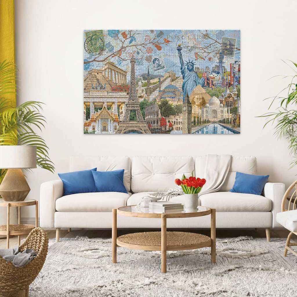 Ravensburger Big City Collage Jigsaw Puzzle - 5000 Piece Challenge | Handcrafted Tooling | Durable Blueboard | Perfect Interlocking Fit | Ideal for Adult Puzzlers Ravensburger