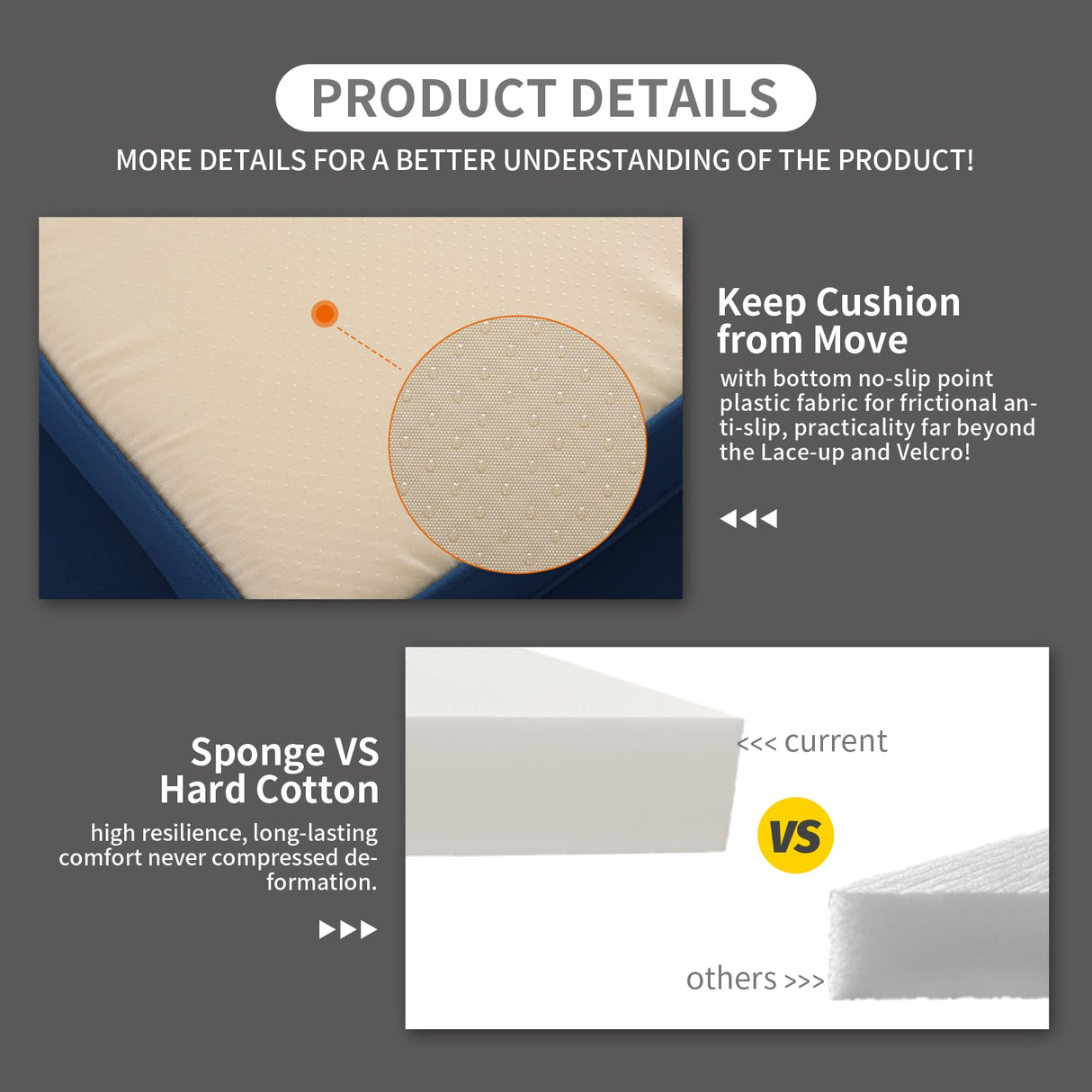 Rattaner 9 Pieces Outdoor Sectional All-Weather Wicker Patio Furniture Set Patio Sectional and Glass Patio Table Non-Slip Cushions and Waterproof Covers, Navy Blue Rattaner