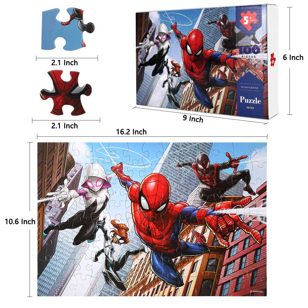 Kids Puzzles,Age for 5,6,7,8,9,10,11,12 Boys and Girls Toy Puzzles,100 Pieces Mysj