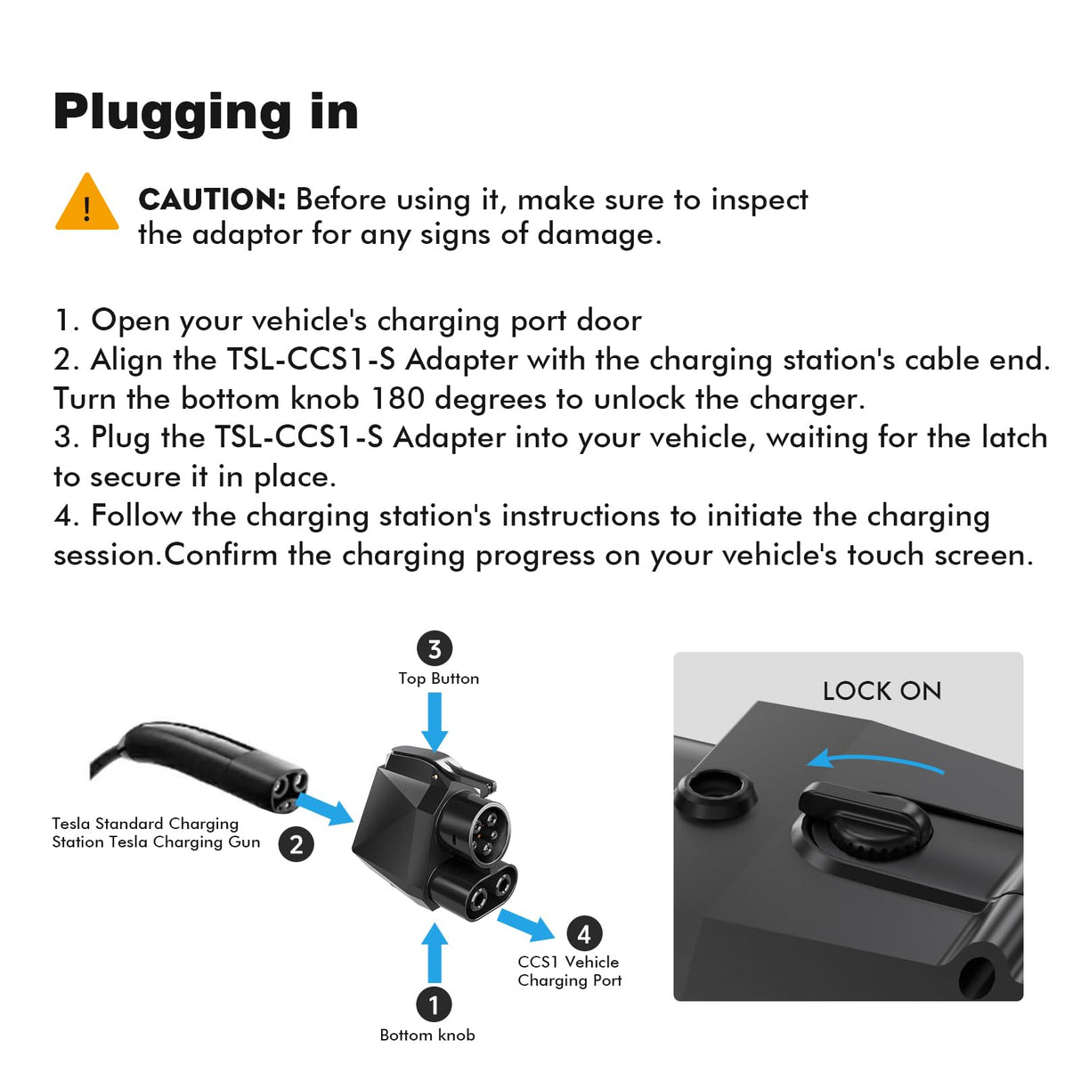 Aovee NACS to CCS1 Supercharging Adapter 500A 250KW,EV Charging Plug for Tesla V3/V4 DC Supercharger Stations Compatible with Ford,GM,Rivian,Volvo,and Polestar EVs Aovee