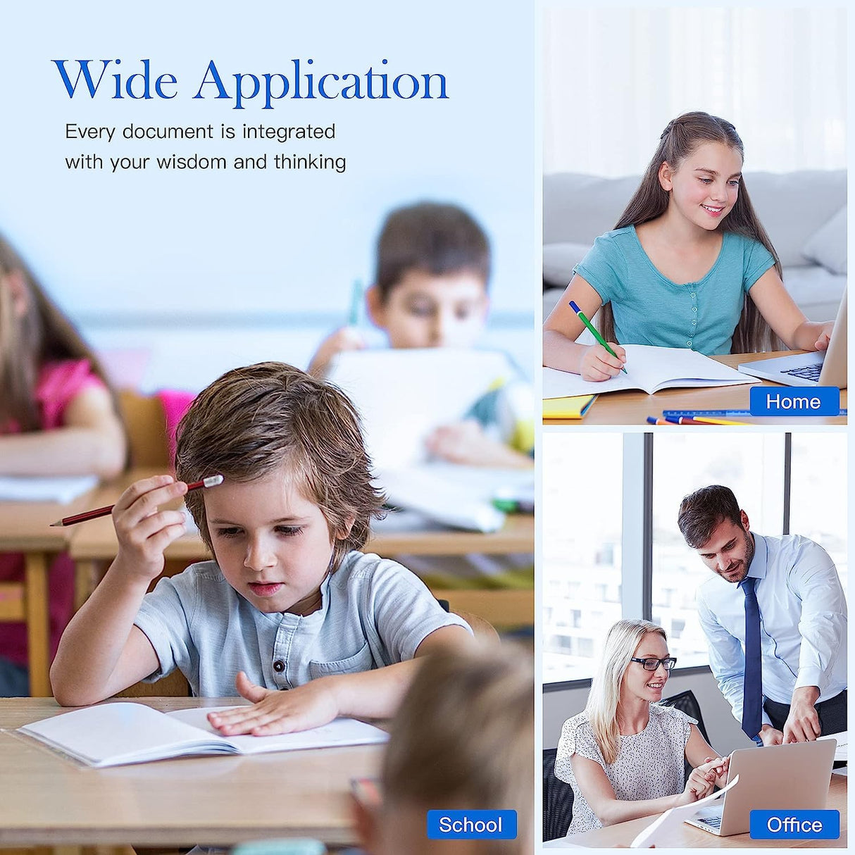 Valuetoner Remanufactured Ink Cartridges Replacement for HP 61 Ink Cartridge Combo Pack 61XL Works with HP Envy 4500 4502 5530 Deskjet 2540 3510 OfficeJet 4630 Printer (1 Black, 1 Tri-Color, 2-Pack) Valuetoner