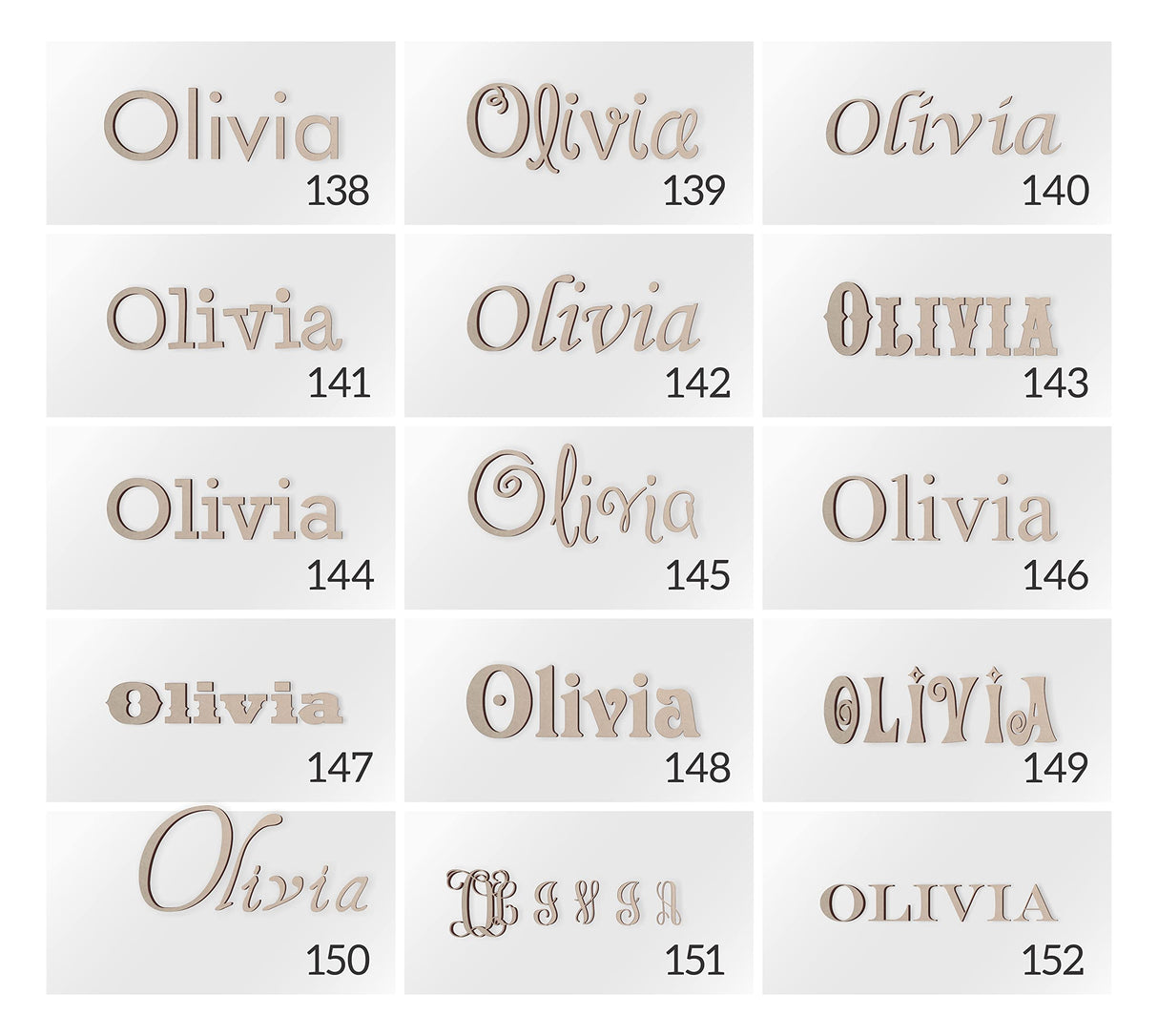 Personalized Name for Above Crib, Nursery Decor Letters, Connected Letters, Personalized Gifts, Baby shower Many Sizes Available Jess and Jessica