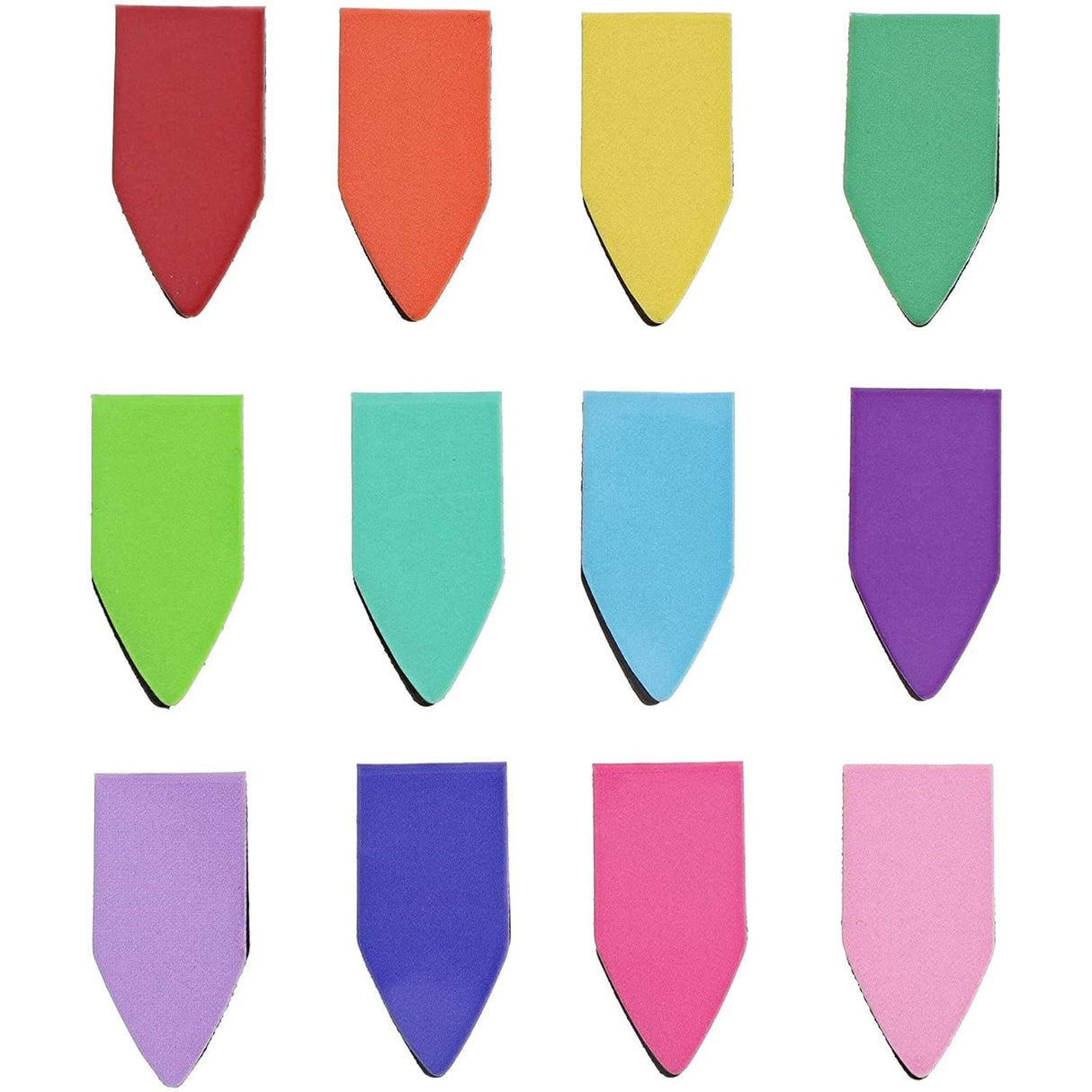 Bright Creations 72 Pack Rainbow Arrow Magnetic Bookmarks - Bulk Mini Magnet Page Clip Markers for Reading - 12 Colors (1 x 0.5 in) - Magnetic Page Markers - Arrow Shaped Magnetic Bookmarks Bright Creations