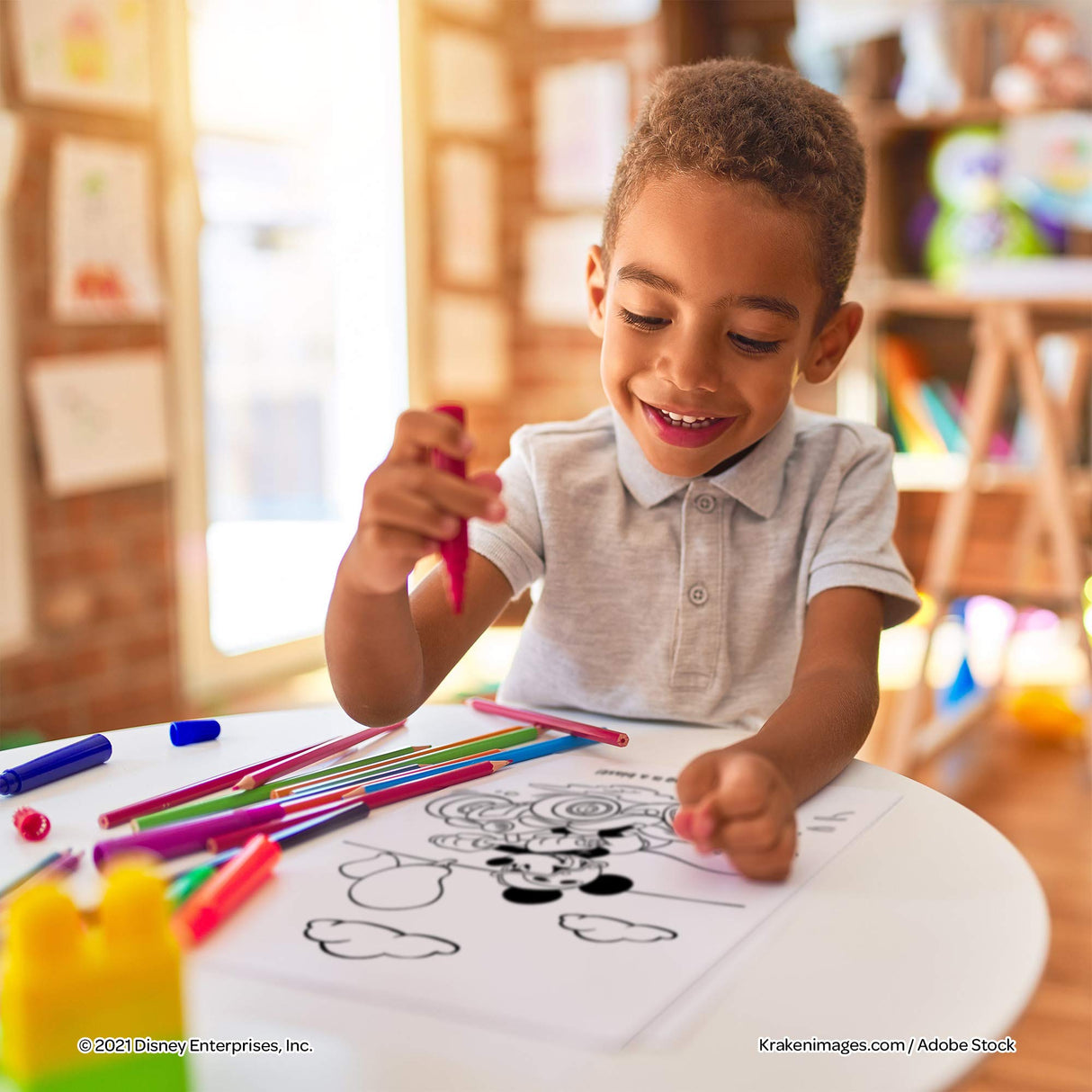 Minnie Mouse Disney Create-A-Scene Sticker Activity Book Bendon 45679 Disney