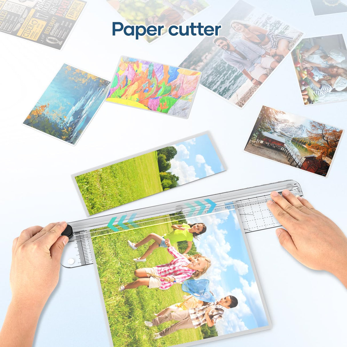 Laminator, 9 Inch A4 Thermal Laminator Machine with Laminating Sheets 9pcs & Paper Trimmer, 4 in 1 Hot & Cold Personal Lamination Kit for Home Office School Use, Fast Warm-Up & Quiet, Never Jam Assark