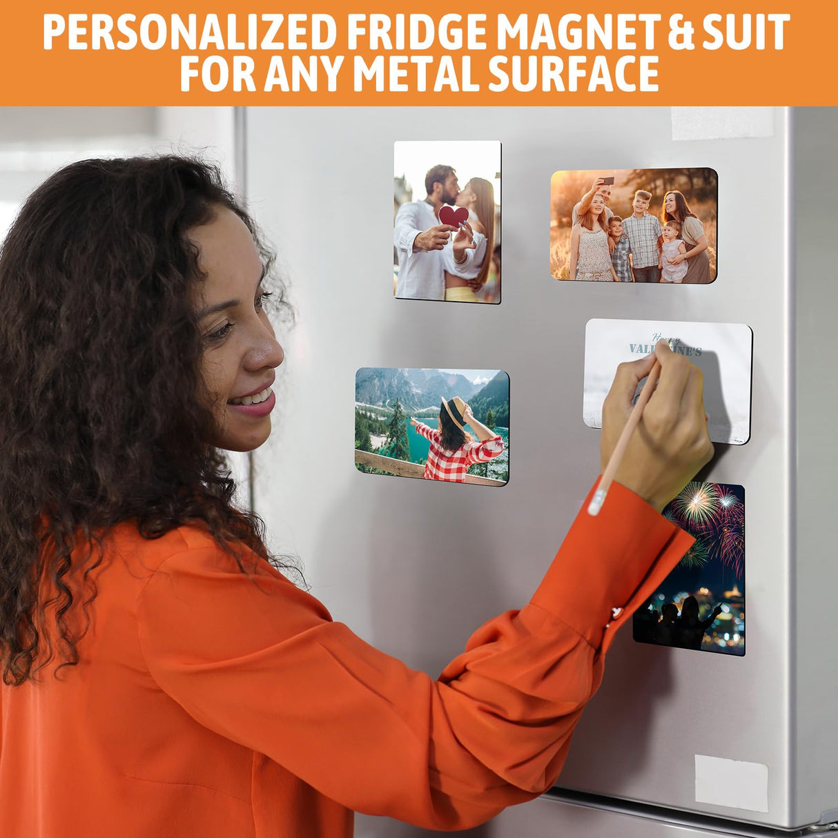 Xuhal 30 Pcs Sublimation Magnet Blanks 3.5x5.1 Inch Sublimation Refrigerator Magnet Bulk Personalized Large Rectangular Fridge Magnet Sublimation Blank Product for DIY Kitchen Oven Office Decorative Xuhal