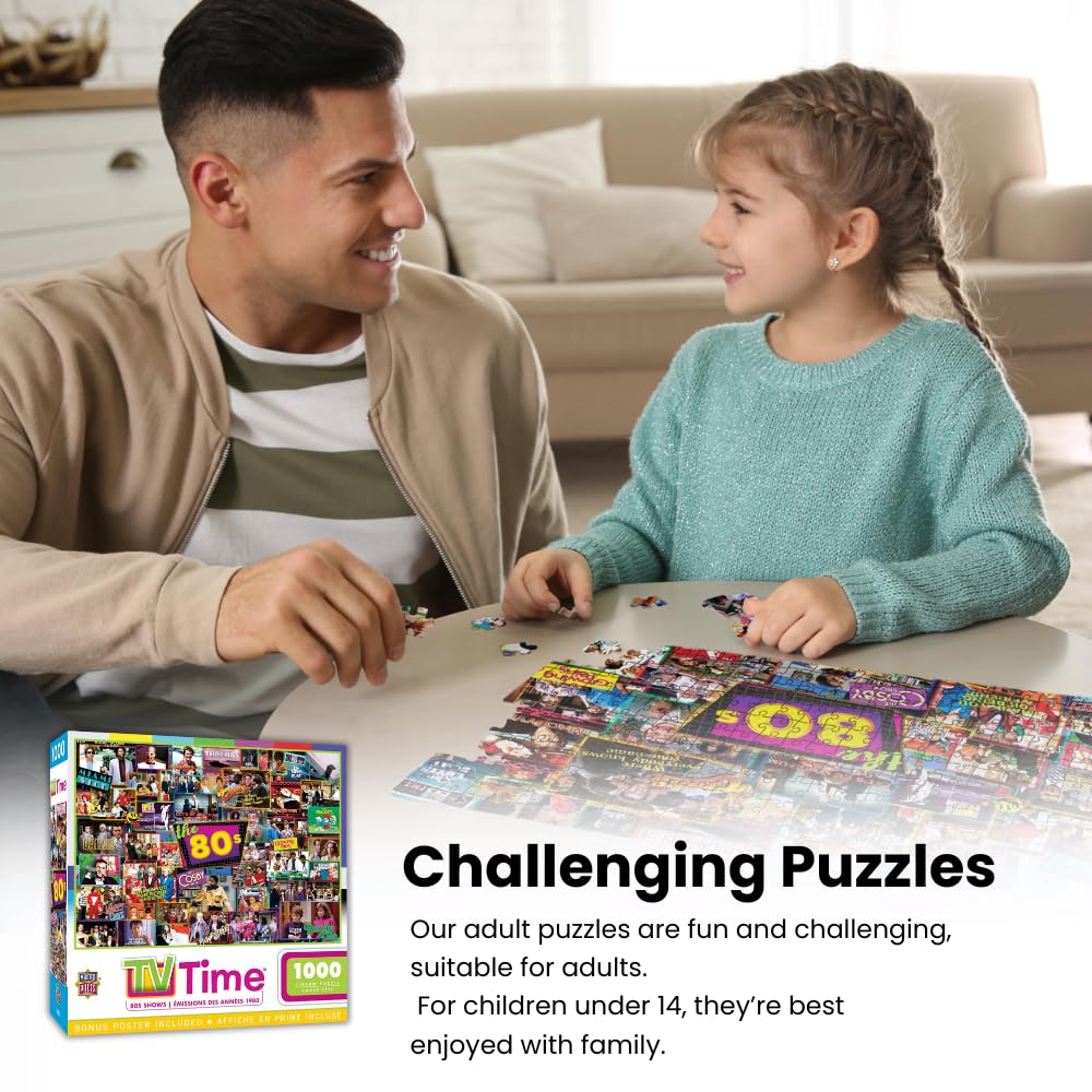 MasterPieces 1000 Piece Jigsaw Puzzle for Adults and Family - 2000's Television Shows - 19.25"x26.75" Masterpieces