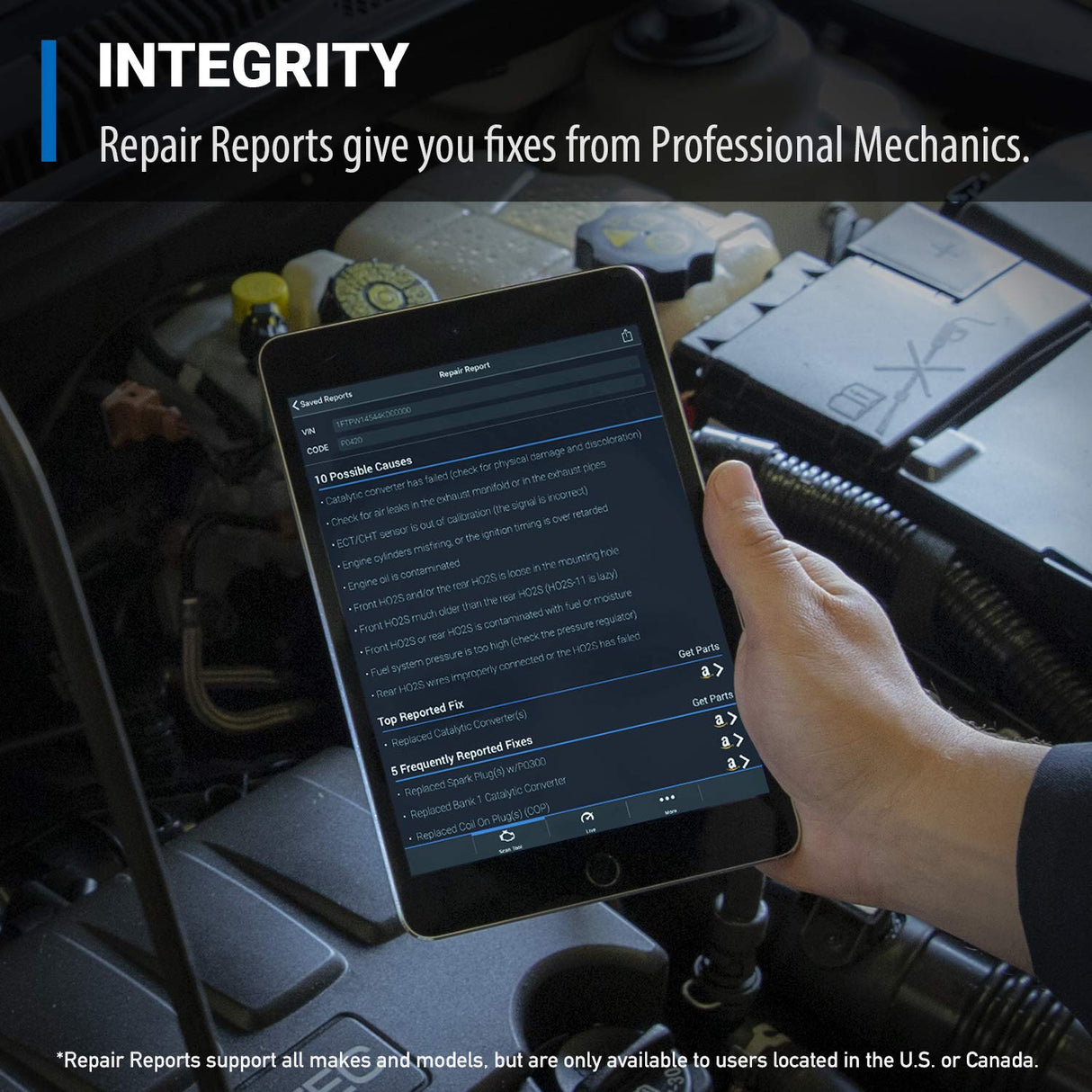 BlueDriver Bluetooth Pro OBDII Scan Tool for iPhone & Android - No Subscription Fee - OBD2 Car Scanner and Code Reader - Diagnose Check Engine, ABS, SRS, Airbag & 7000+ Issues on Vehicles 1996+ BlueDriver