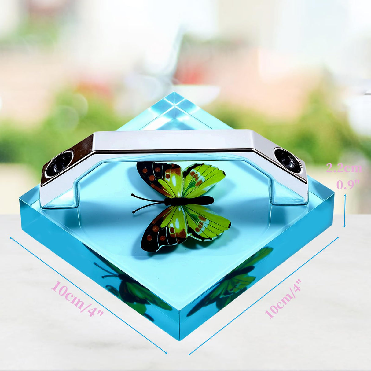 HTV Cooling Block for T Shirt, Cooling Block for Heat Press, 4"x4" Cooling Fast, Heat Press Accessories and Supplies, DTF Sublimation Vinyl, Heat Transfer Paper Luxiys