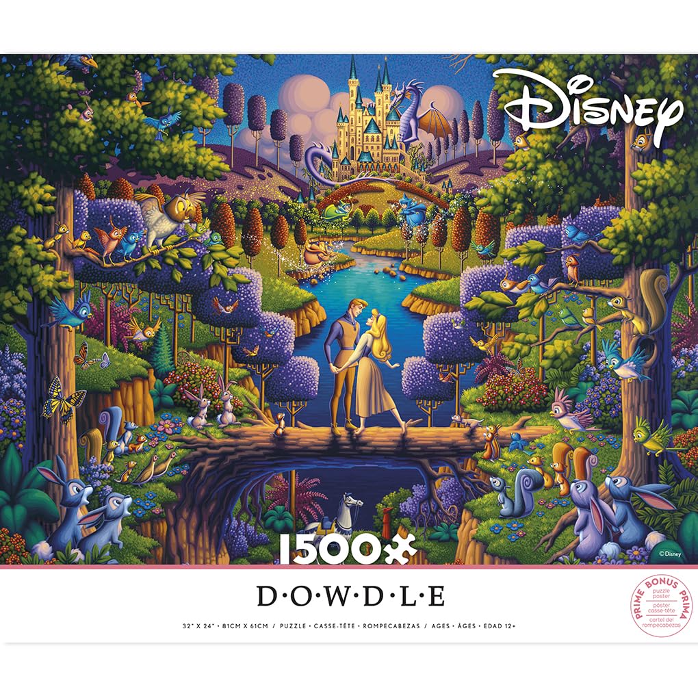 Ceaco - Disney - Dowdle - Sleeping Beauty - The Power of Love - 1500 Piece Jigsaw Puzzle Ceaco