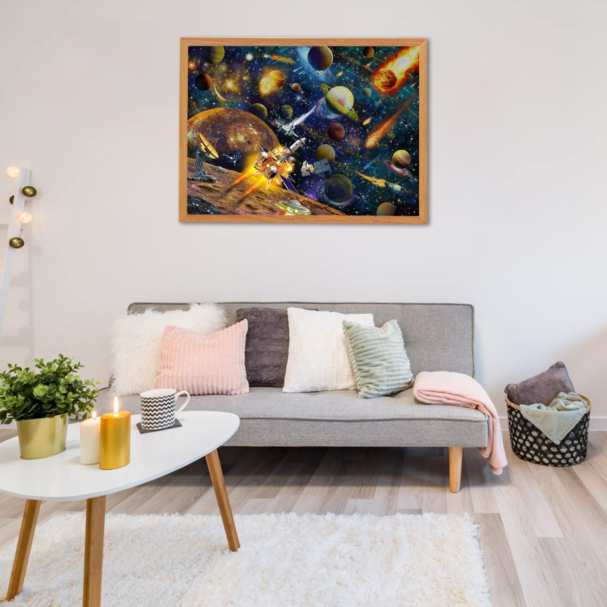 1000 Piece Jigsaw Puzzle for Adults Family or Teenagers Jigsaw Puzzle Toys Puzzles Educational Games Stress Relieving Puzzles Unique Home Decor and Gifts Tikimoon