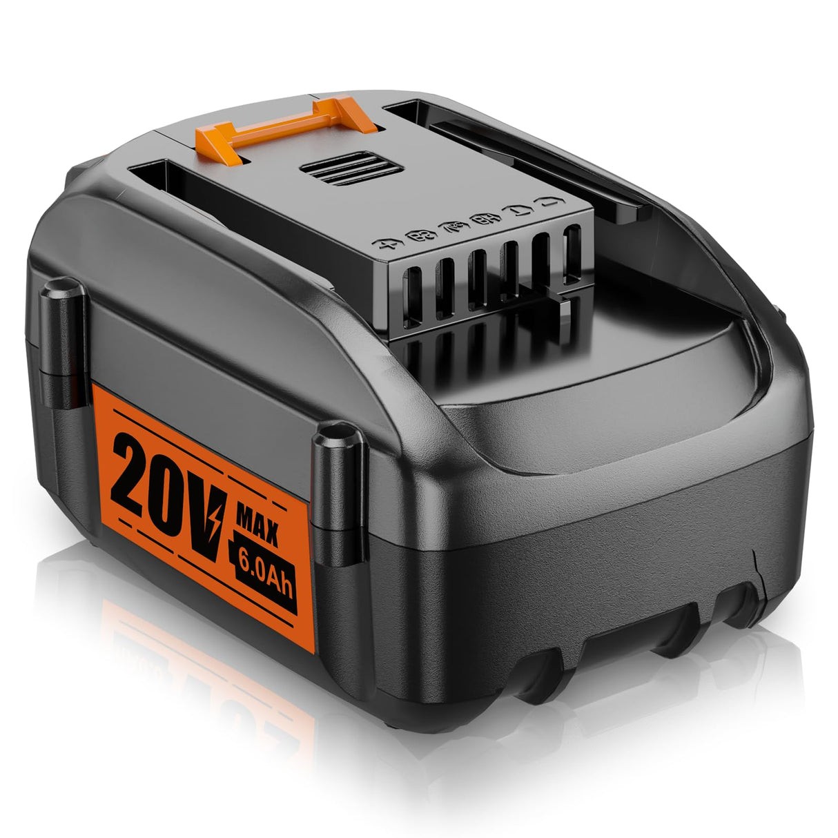 Supowill 20V 6.0Ah Replacement for Worx 20V Battery PowerShare 20V Battery for WA3520 WA3525 WA3575 WA3578 WG151s WG155s WG251s WG255s WG540s WG545s WG890 WG891 Supowill