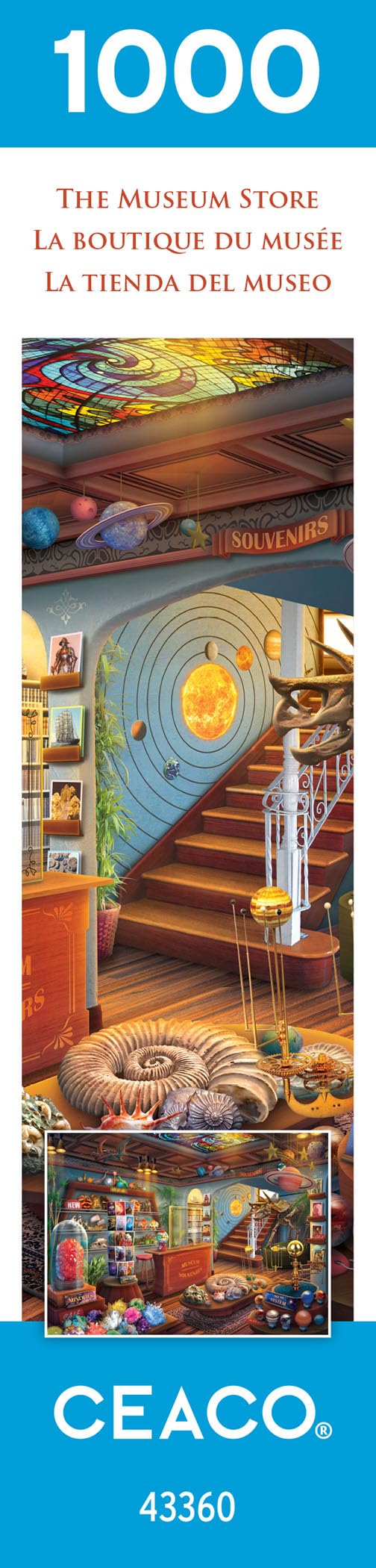 Ceaco - The Museum Store - 1000 Piece Jigsaw Puzzle Ceaco