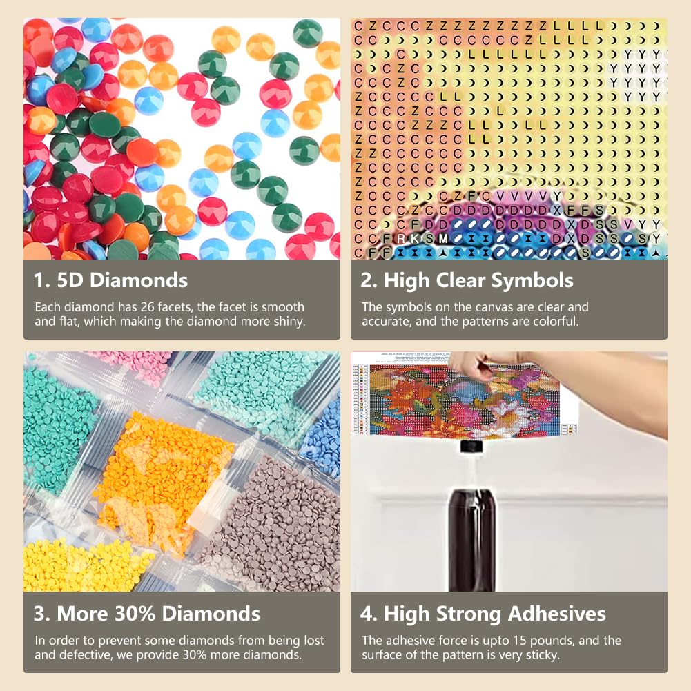 FHBUBPUP Sea Turtle Diamond Painting Kits for Adults, Animal Diamond Art Kits for Beginners, 5D DIY Full Drill Round Diamond Point Gem Art, Craft Gift Suitable for Home Wall Decoration 12×12Inch FHBUBPUP