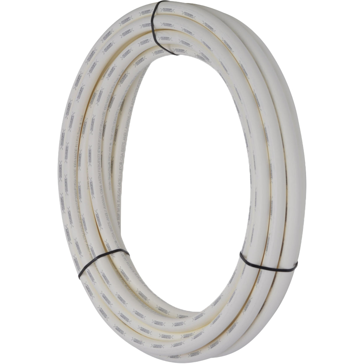 SharkBite 3/4 Inch x 50 Feet White PEX-B, PEX Pipe Flexible Water Tubing for Plumbing, U870W50 SharkBite