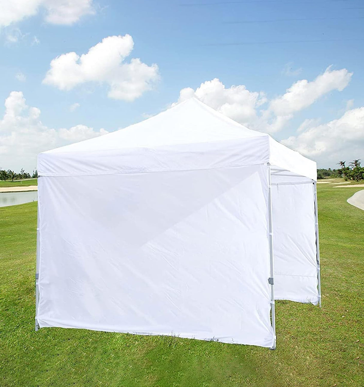 SCOCANOPY Sidewalls for 10x10 Canopy Frame, 3 Pack SunWalls Only,White SCOCANOPY
