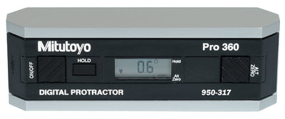 Mitutoyo 950-317 Digital Protractor, Non-Output