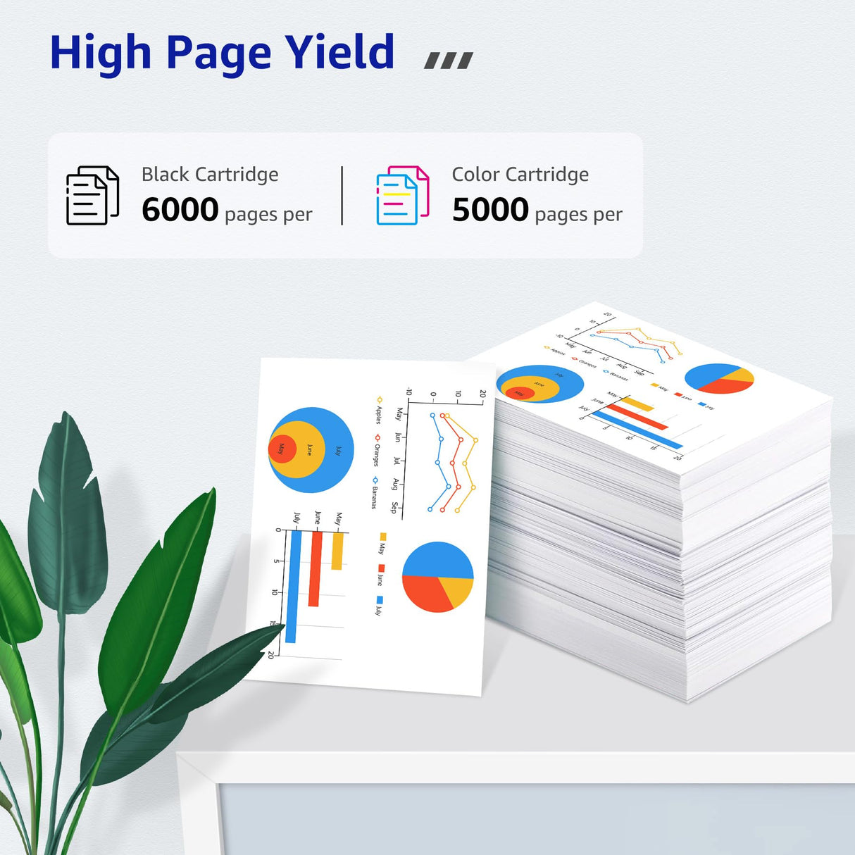 CMYBabee Compatible LC406XL Ink Cartridges for Brother Printer for Brother LC406 LC406XL Ink Cartridges Work with Brother MFC-J4335DW MFC-J4535DW MFC-J5855DW MFC-J6955DW MFC-J6555DW Printer, 4 Pack CMYBabee