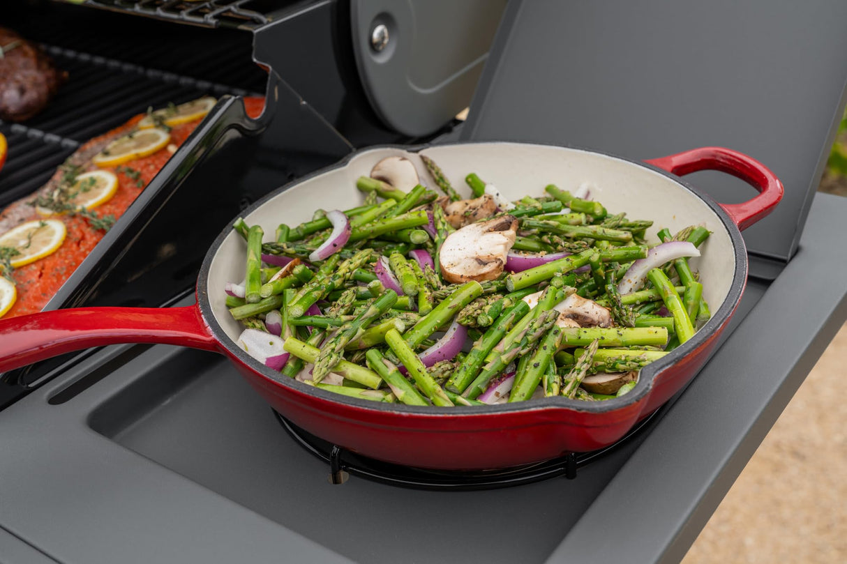 Megamaster 5-Burner Gas Grill with Side Burner, 66,000 BTUs, 753 SQ. In. Cooking Area, 2 Wheel Transport, Propane BBQ Grill with for Outdoor Cooking, Patios, and More - 720-1095 Megamaster