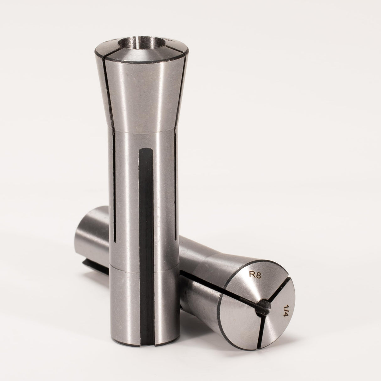 MACHALLY Precision R8 Collet Set, 13pcs, 1/8" to 7/8" Carbon Steel, Mill Collet Set, 0.0006" TIR, 7/16"-20 Thread, for Milling & Mill Chuck Holder MACHALLY