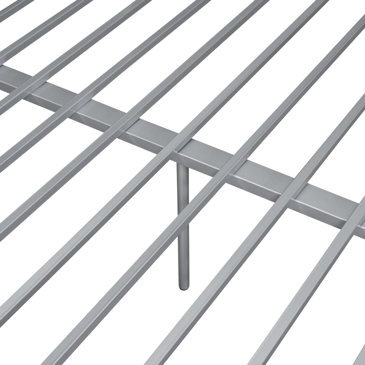 Harper & Bright Designs Full XL Over Queen Bunk Beds for Adults, Heavy-Duty Metal Bunk Bed Full XL Over Queen Size for Boys Girls Teens Bedroom Dormitory,Can be Divided into Two Beds, Silver Harper & Bright Designs