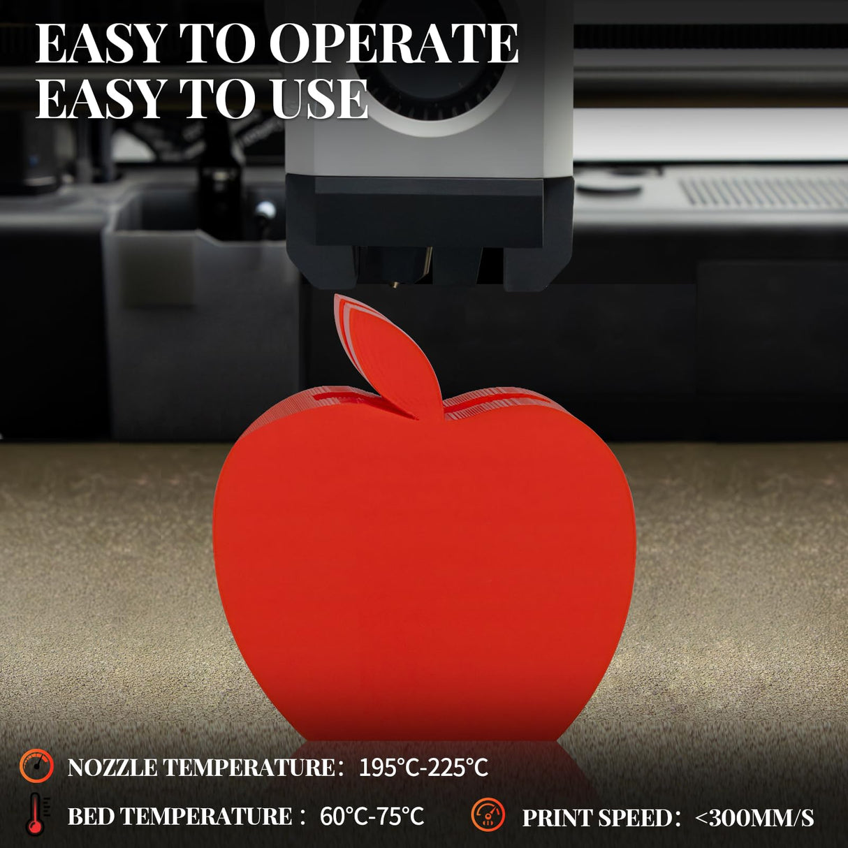 PLA 3D Printer Filament Bundle, TINMORRY PLA Filament 1.75mm, 250g x 5 Spools, Black+White+Blue+Red+Green, Net Weight 1.25kg TINMORRY