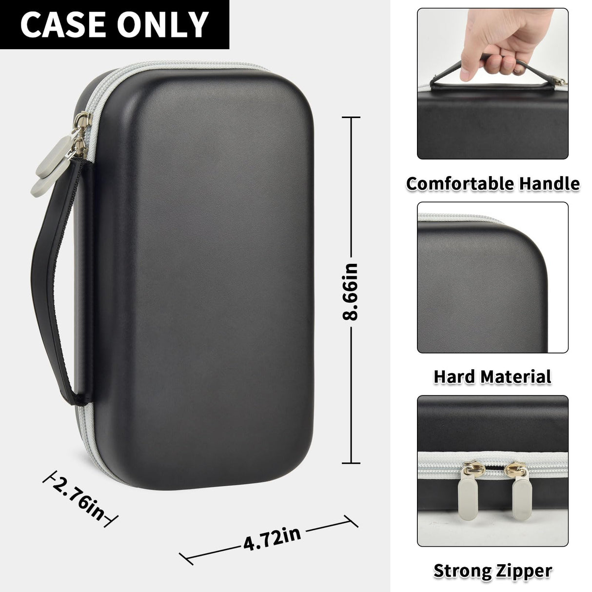 PAIYULE Case Compaitble with 3Doodler Flow for 3D Printing Pen for Teens Adults Creators, Storage Holder for 3D Pens Free Refill Filaments, Organizer Box for 3D Printer Drawing Accessories (Bag Only) PAIYULE