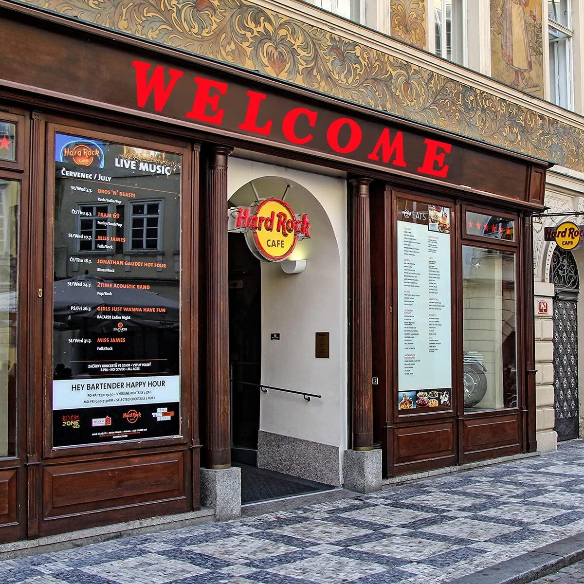 8 Inch Wooden Letter Welcome Wood Letters, Unfinished Wooden Letters “Welcome“ for Wall Decoration WoodArtSupply