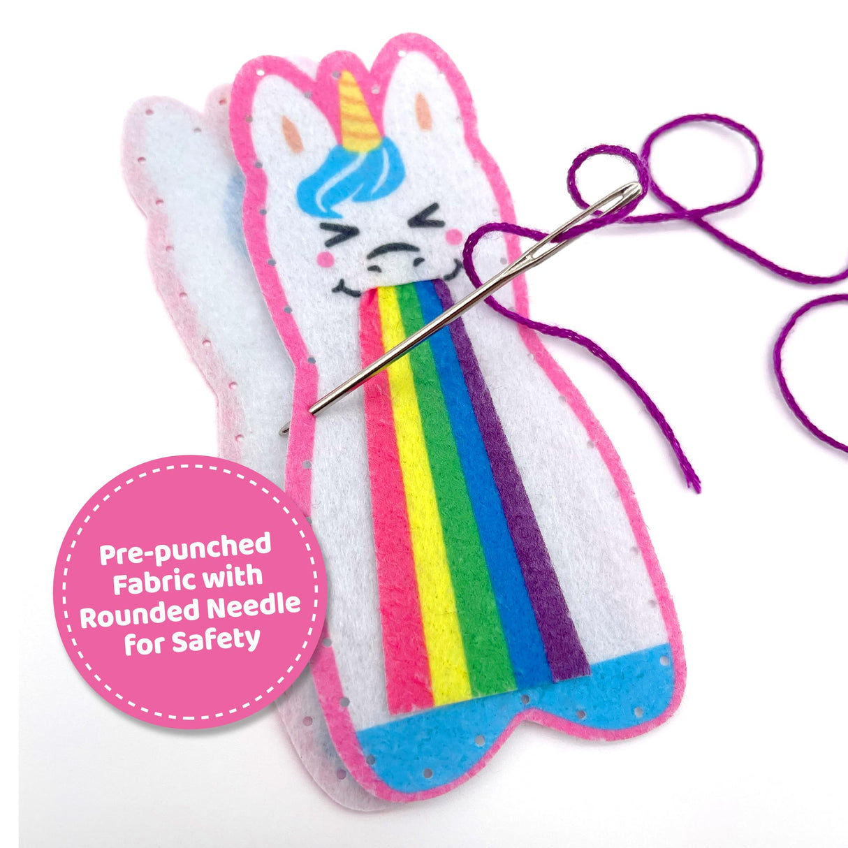 ArtSkills Sewing Kit for Kids 8-12 Beginner Sewing Kit with 10 DIY Projects, Sew & Stitch Learn to Sew Arts and Crafts Kit for Girls and Boys ArtSkills