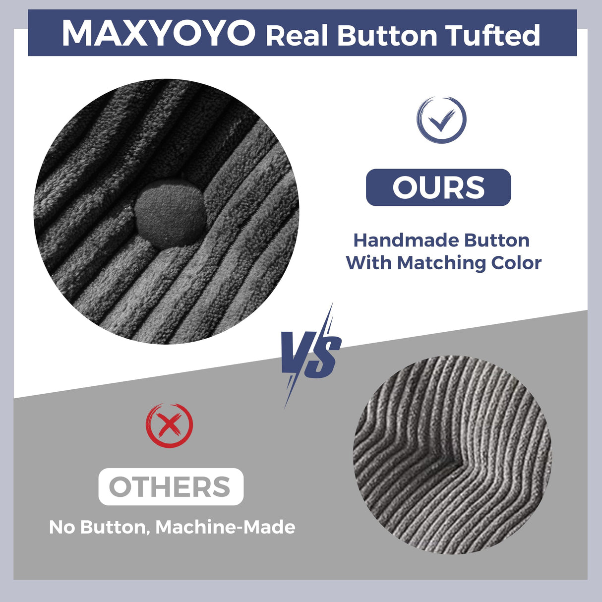 MAXYOYO Convertible Sofa Bed, Pull Out Loveseat Sleeper Sofa, 2 in 1 Folding Couch Bed, Fold Out Floor Couch with Pillows for Living Room Bedroom Lounge, Dark Grey MAXYOYO