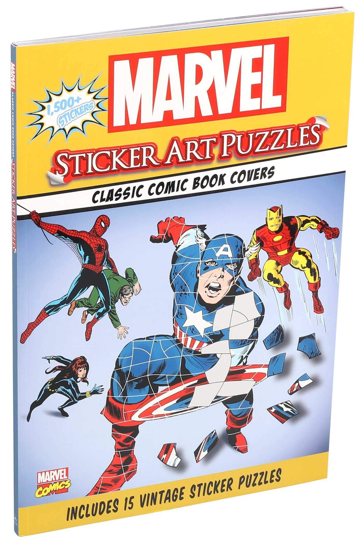 Marvel Sticker Art Puzzles Thunder Bay Press