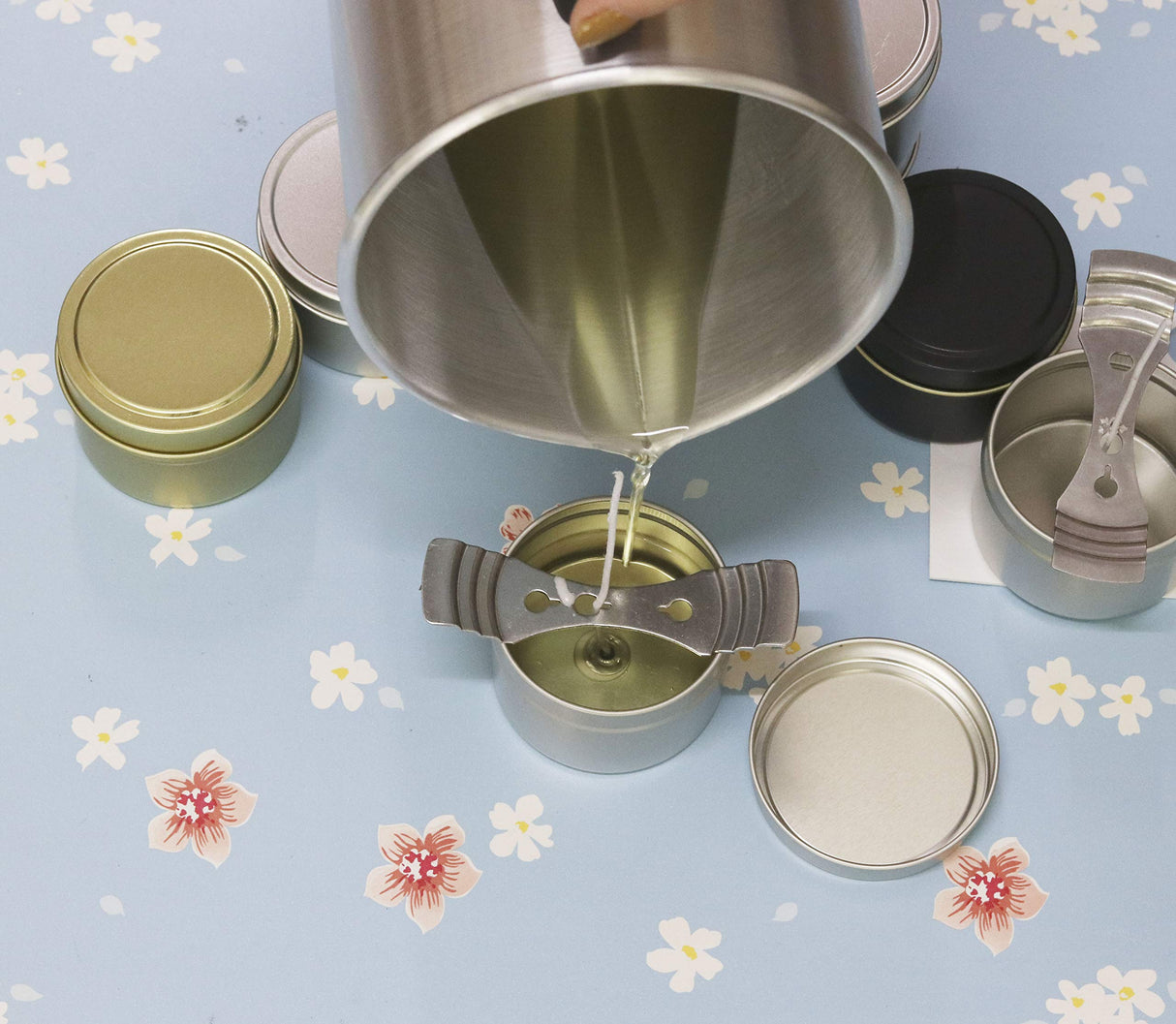 Aroparc Candle Making Pouring Pot 101oz, Wax Melting Pot, Dripless Pouring Pitcher for Candle Making Aroparc