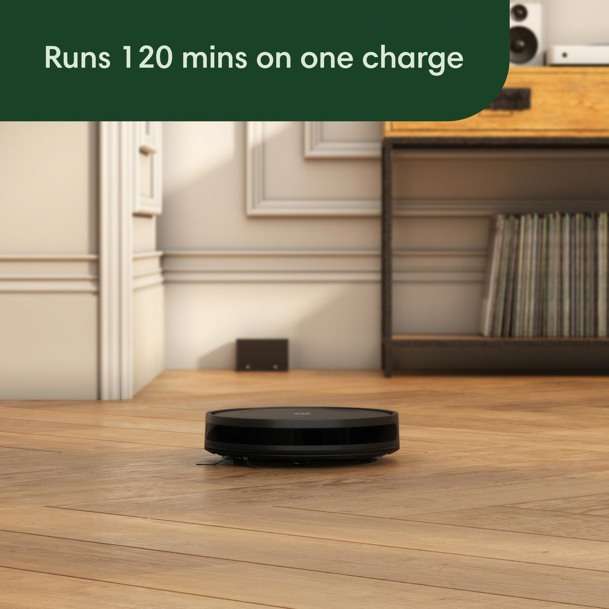 iRobot Roomba Vac Robot Vacuum (Q0120) - Easy to use, Power-Lifting Suction, Multi-Surface Cleaning, Smart Navigation Cleans in Neat Rows, Self-Charging, Alexa iRobot