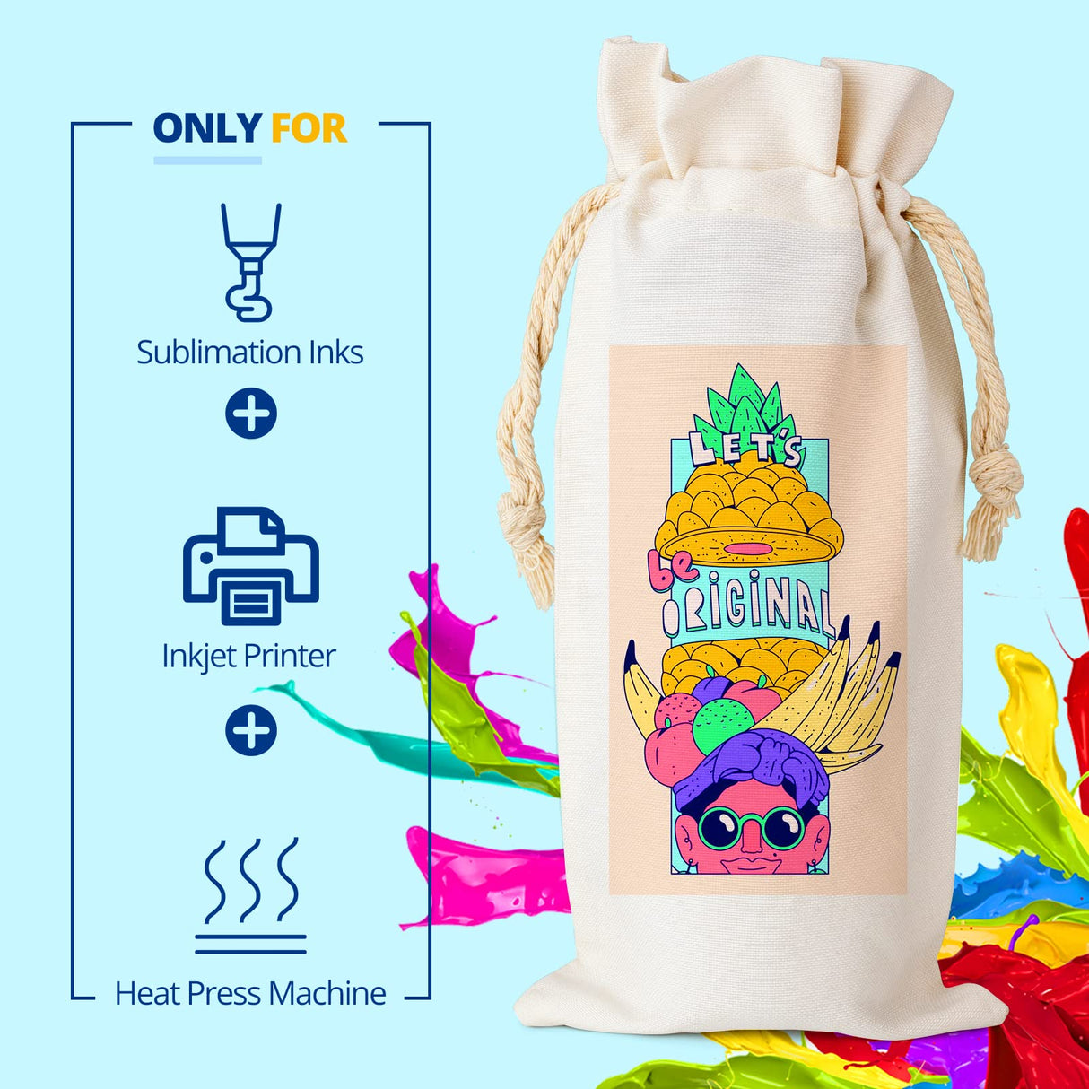 HTVRONT Sublimation Paper 8.5x14 Inch - 200 Sheets Sublimation Transfer Paper Compatible with Inkjet Printer,Sublimation Heat Transfer Paper for Tumblers, Mugs, T-shirts and Other Sublimation Blanks HTVRONT