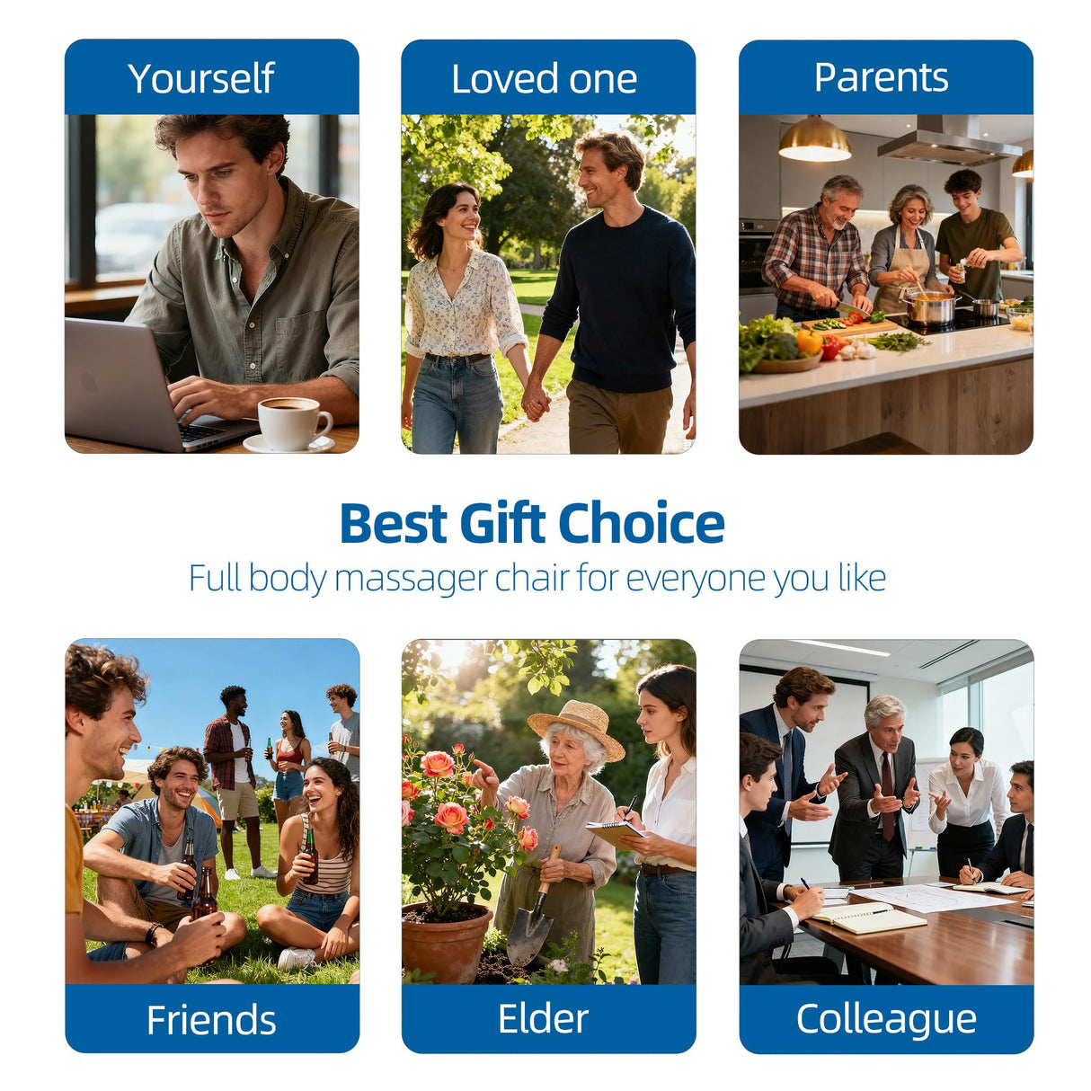 Massage Chair Full Body, Zero Gravity Massage Chair 2026 Recliner with 10 Fixed Rollers, 20 Auto Massage Modes, 8 Airbag, Waist and Back Heating, Bluetooth, Touch Screen Controller (Upgraded Black) LetvbRFxy