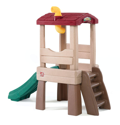 Step2 Play Naturally Playful Lookout Treehouse, Kids Outdoor Playset, Backyard Playground Set, Slide, Ladder, Pivoting Periscope, Outside Jungle Gym, For Toddlers 1.5+ Years Old