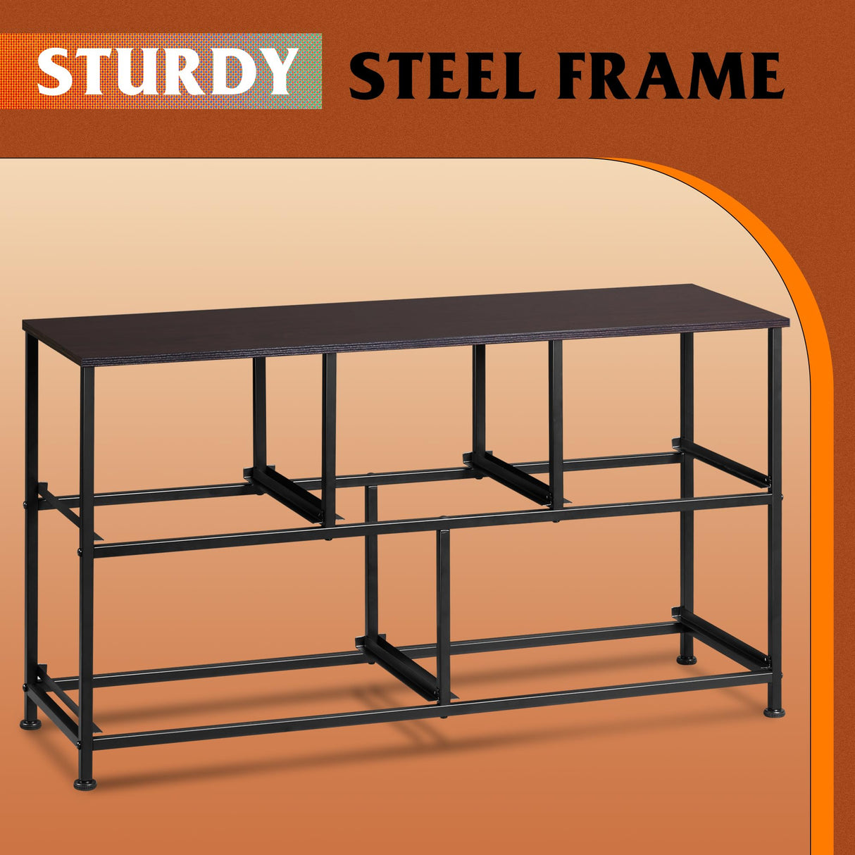 WLIVE Dresser for Bedroom with 5 Drawers, Wide Chest of Drawers, Fabric Dresser, Storage Organizer Unit with Fabric Bins for Closet, Living Room, Hallway, Dark Grey WLIVE