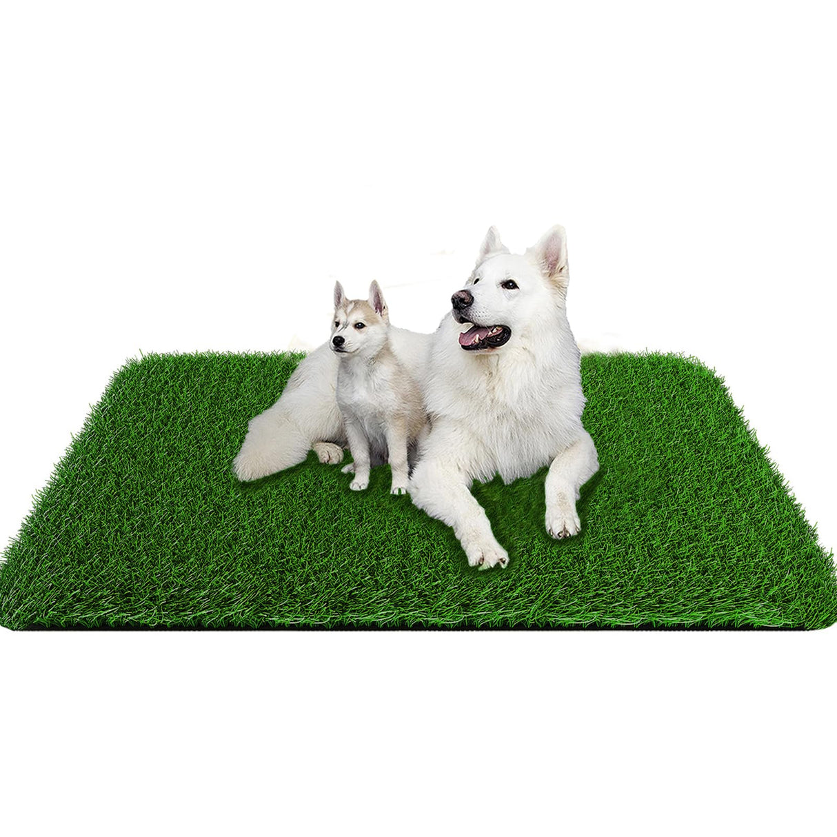 Grass Pad for Dogs 39.3 x 31.5 inches Strong Absorbency Soft Artificial Grass for Pets Potty Training, Easy to Clean Fake Grass for Dog Indoor Outdoor Use(1 Pack) PICK FOR LIFE