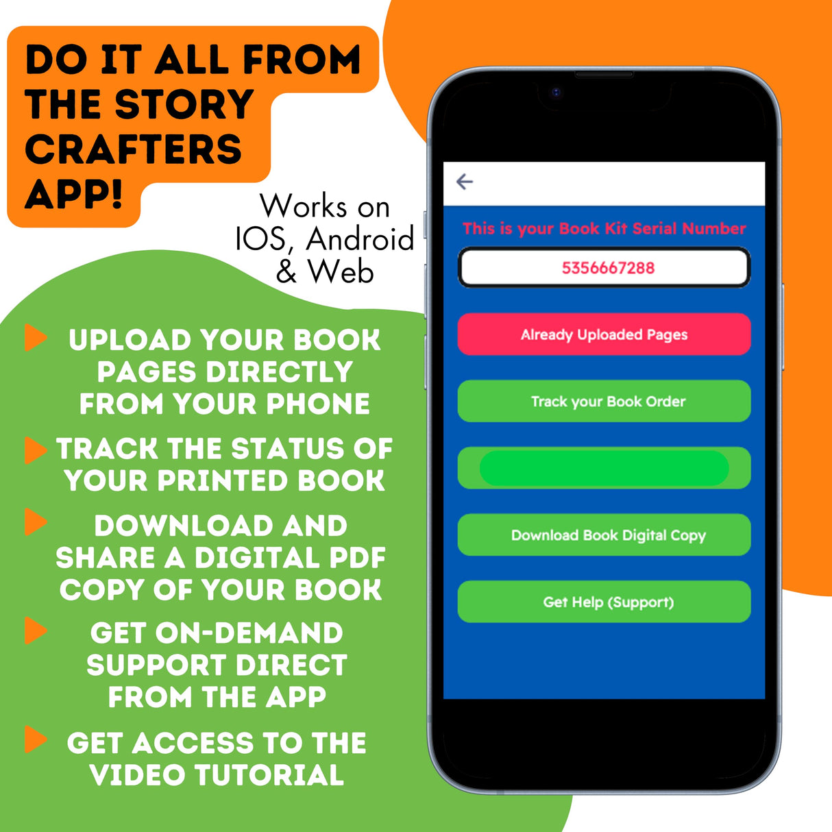 Story Crafters - Book Making Kit for Kids - with Custom Printed Hardcover Storybook - Write Draw a Storybook - Gift for Creative Kids - Novel Writing Starter - Book Maker Drawing Kit - Boys Girls Art Makealaxy