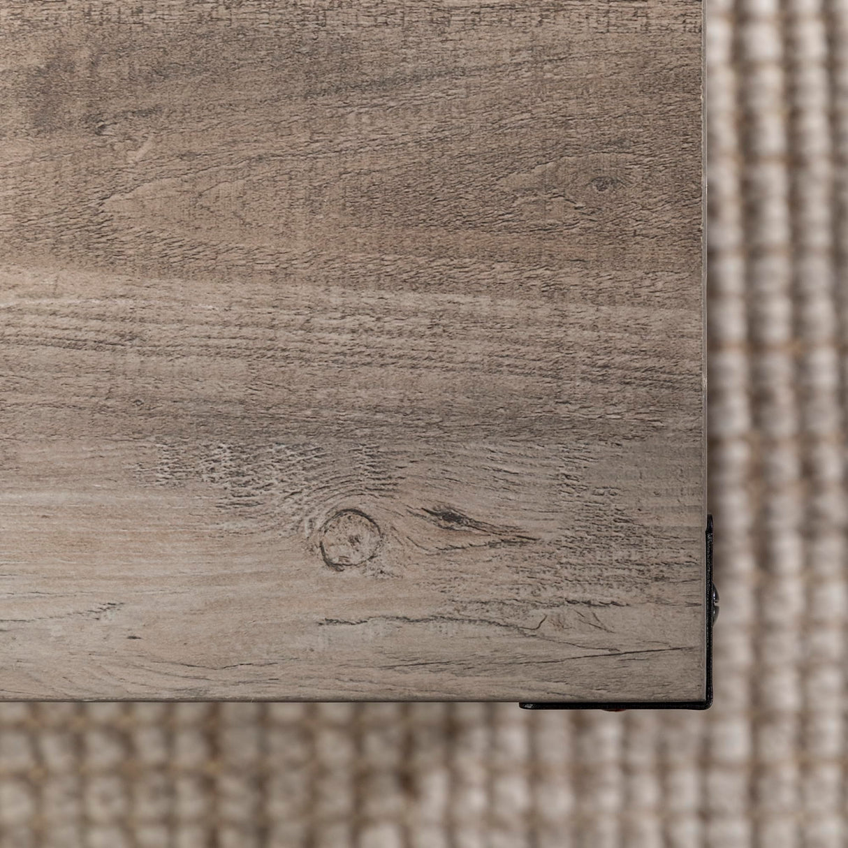 Walker Edison Sedalia Modern Farmhouse Metal X Coffee Table, 40 Inch, Grey Wash Walker Edison