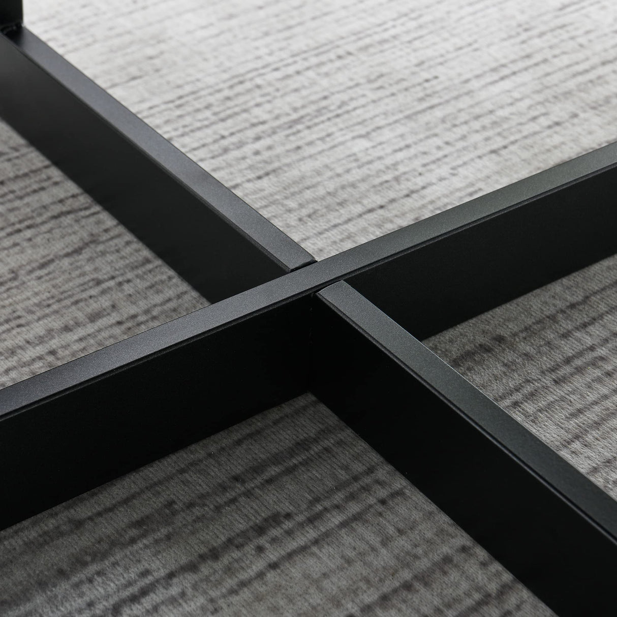 Oval Coffee Table for Living Room, Solid Wood Coffee Tables and Metal Legs, Mid Century Modern Coffee Table, Designed Home Furniture, Center Large Coffee Table, Brown Tea MIAUWUUFHOME