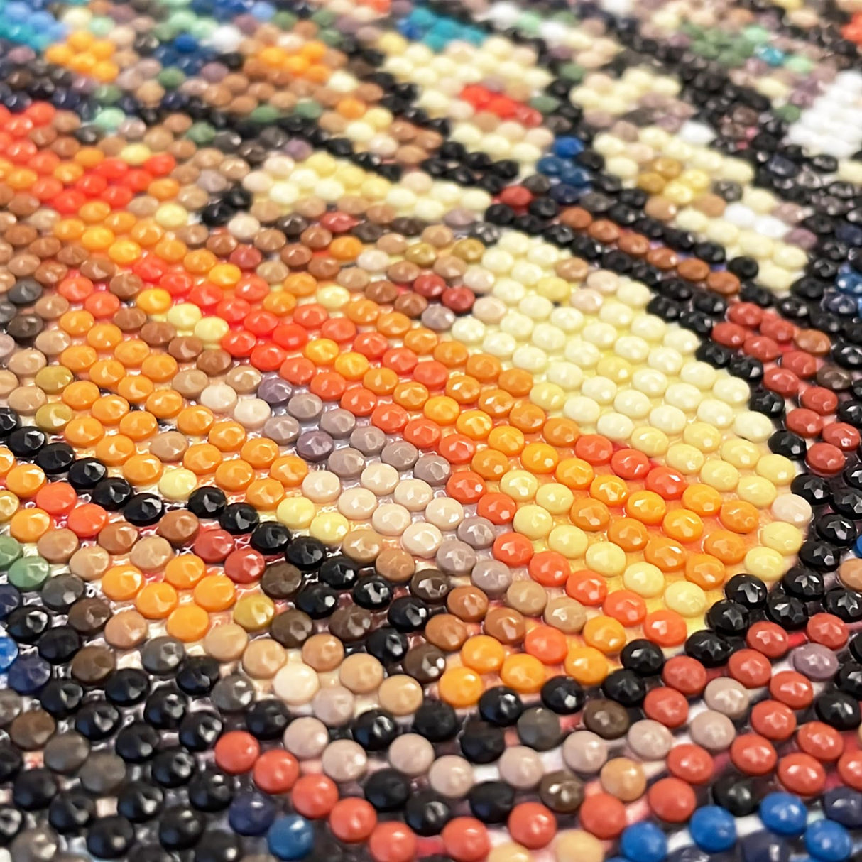 MXJSUA DIY Diamond Painting Kits for Adults, African Elephant Diamond Gem Art Painting for Beginners, Diamond Picture with Full Round Drill Dots Craft Set Gift, 12x12 Inch MXJSUA