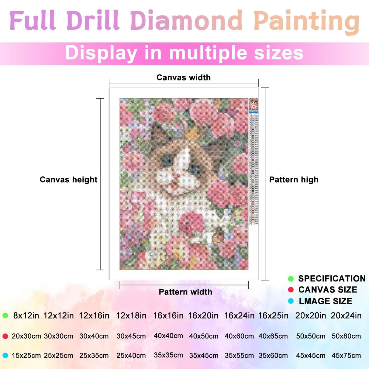 Carousel Music Box Pattern Diamond Painting Kits 5D Diamond Art DIY Drill Paintings with Art for Adults Home Wall Decor 20x24 Inch Treff