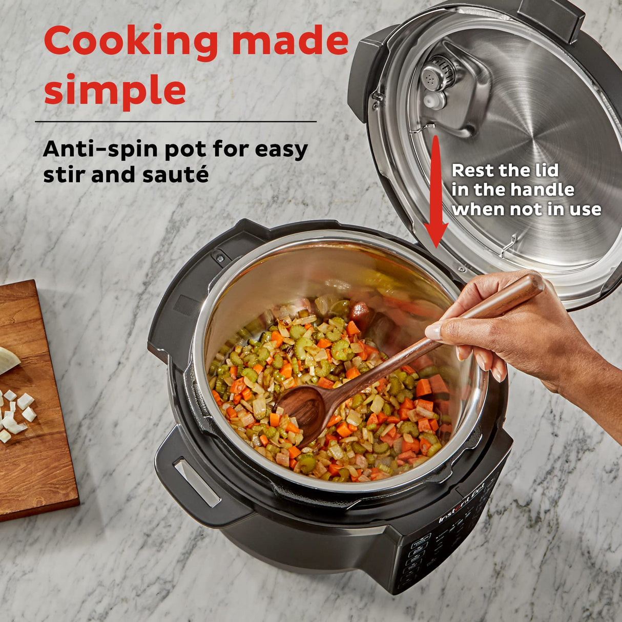 Instant Pot RIO, 7-in-1 Electric Multi-Cooker, Pressure Cooker, Slow Cooker, Rice Cooker, Steamer, Sauté, Yogurt Maker, & Warmer, Includes App With Over 800 Recipes, 6 Quart Instant Pot
