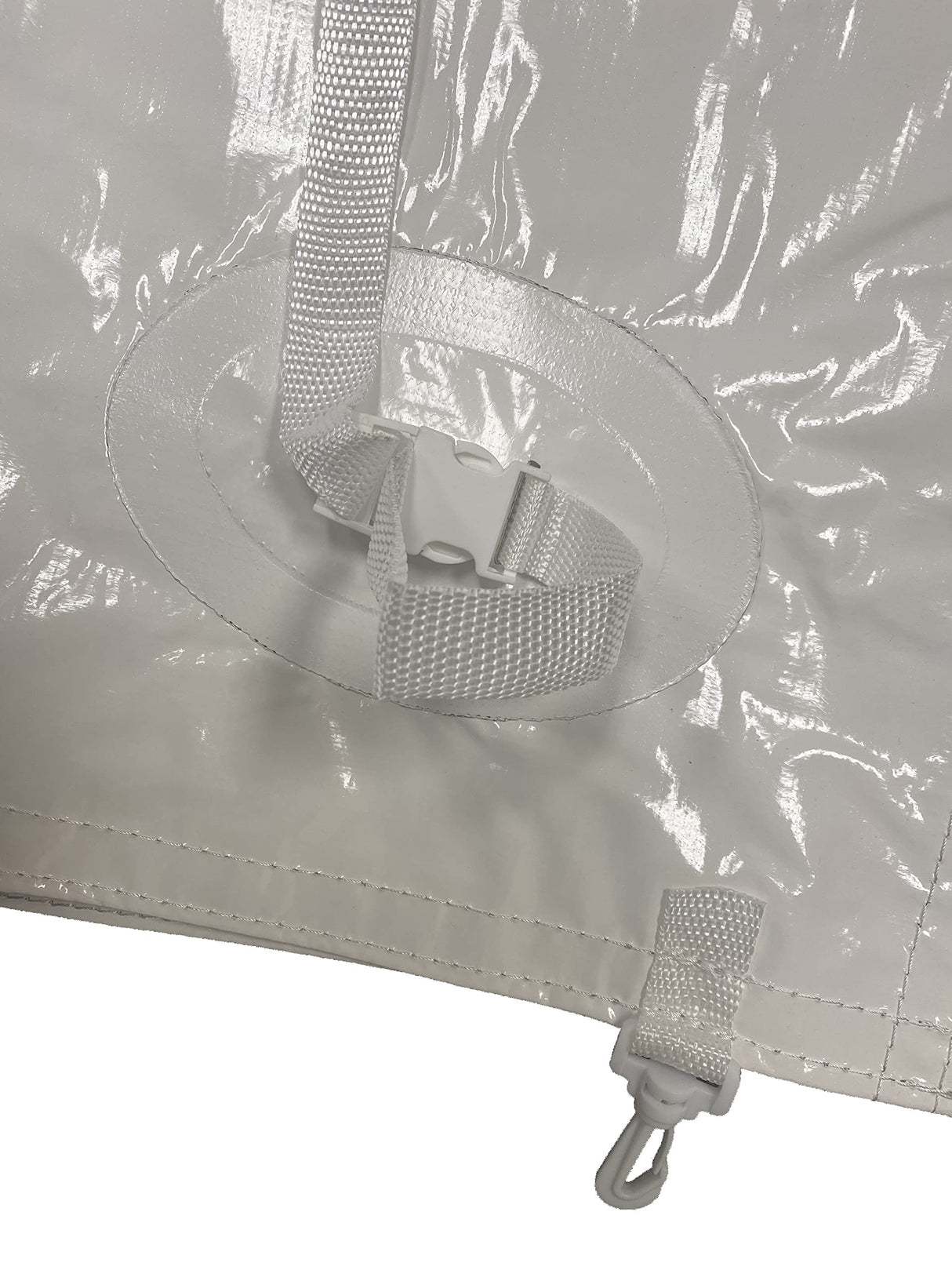 TentandTable Vinyl Rain Gutters | for West Coast Style Party and Canopy Tents | 40-Foot | Heavy Duty Vinyl | Tent Not Included TentandTable