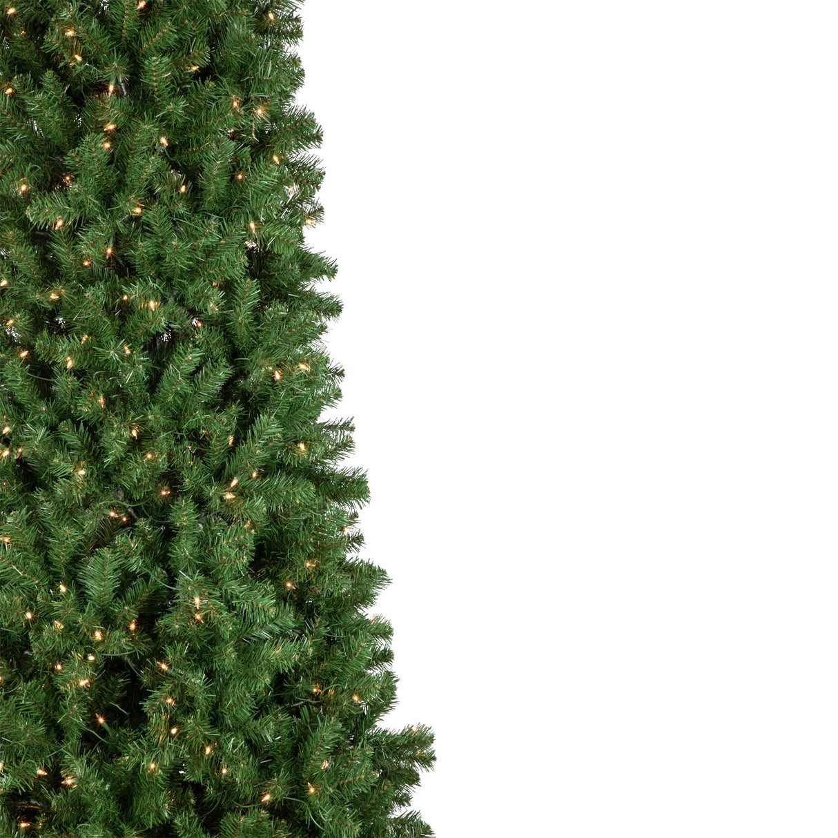 Northlight 16' Pre-Lit Pendleton Spruce Slim Artificial Christmas Tree, Clear Lights Northlight
