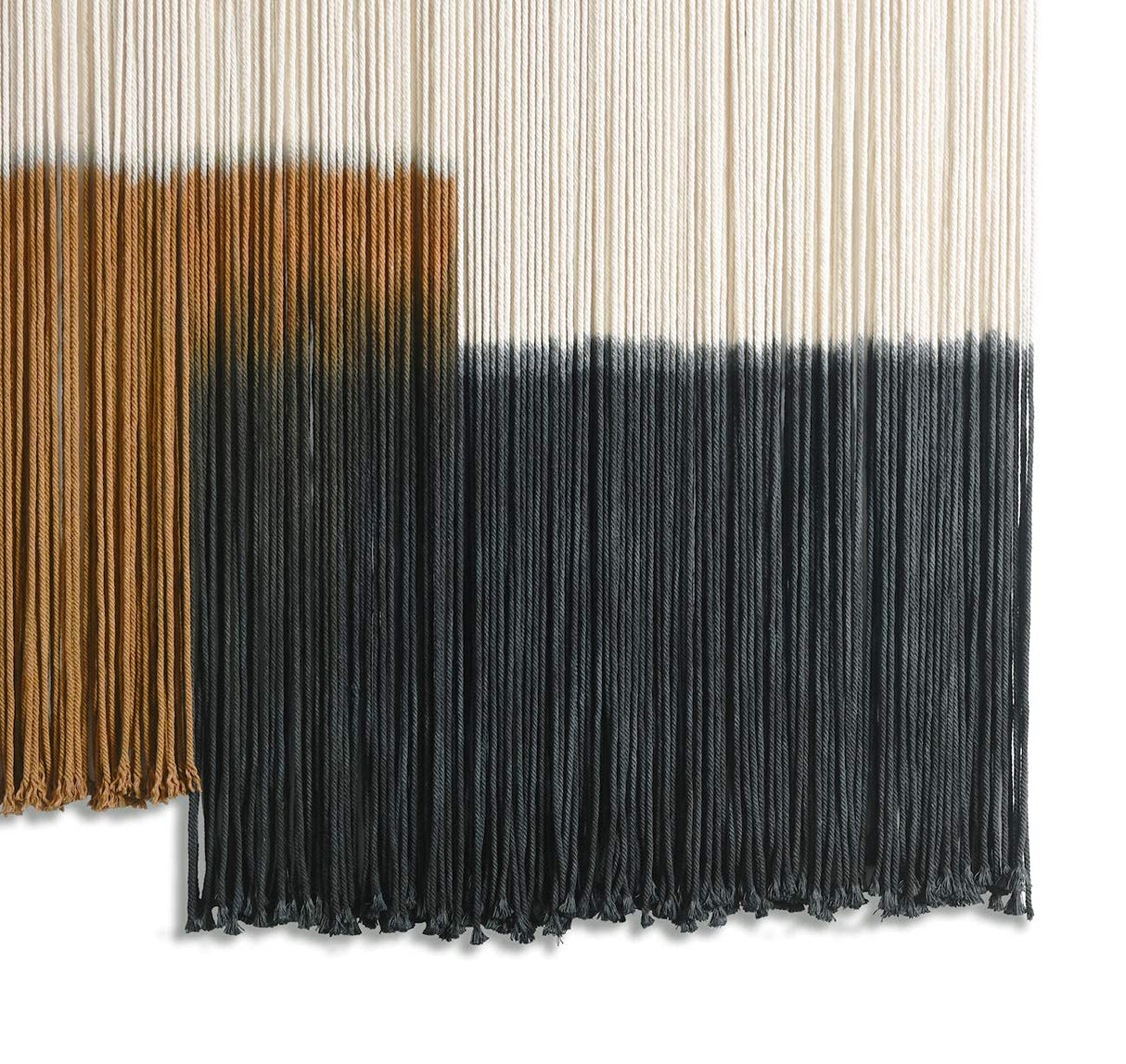 Macrame Wall Hanging Large Dip Dye Tapestry Fiber Wall Art Boho Bedroom Décor 59''W*35''L Flber