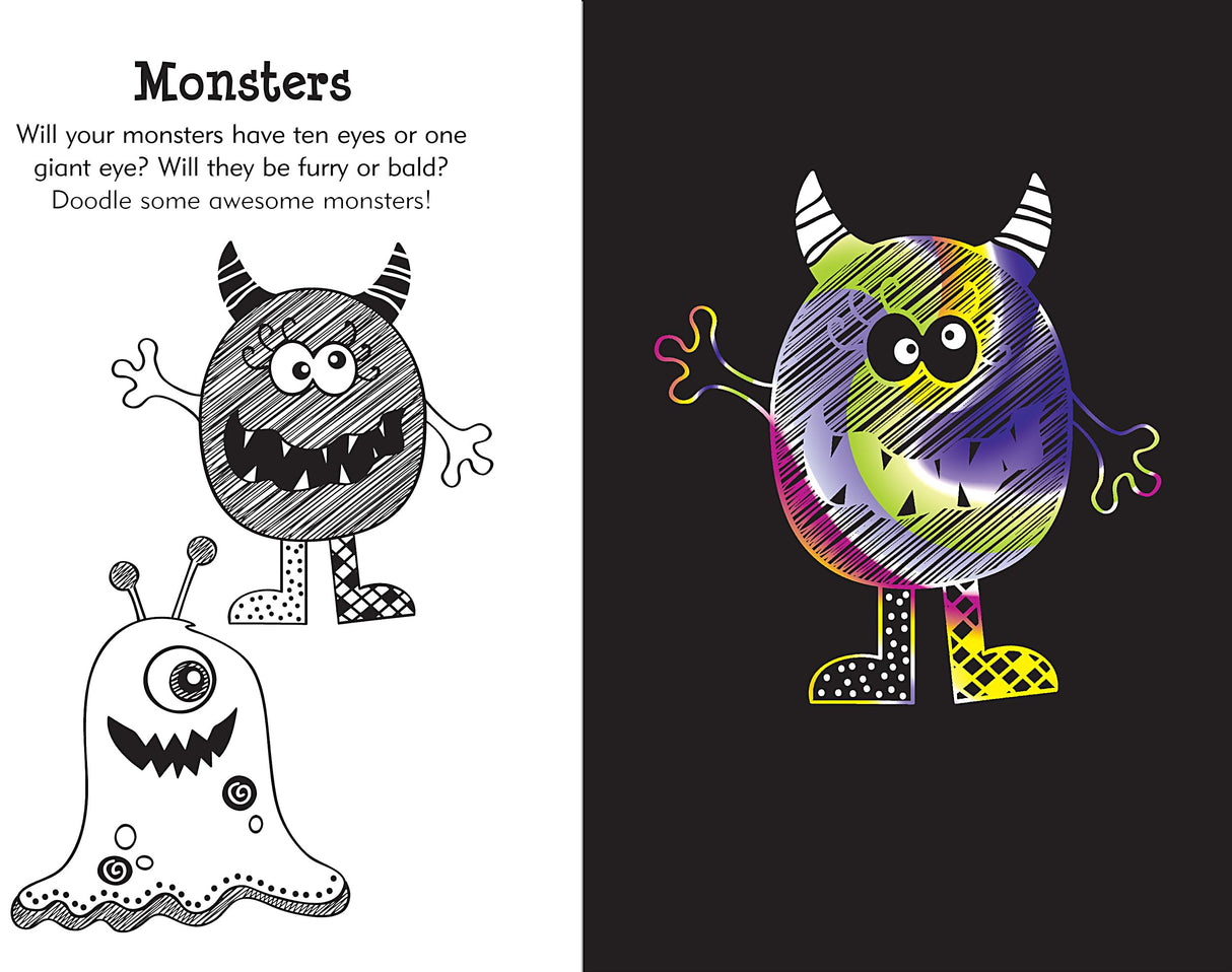 Doodle Mania Scratch & Sketch (Art, Activity Kit) (Trace-Along Scratch and Sketch) PETER PAUPER PRESS