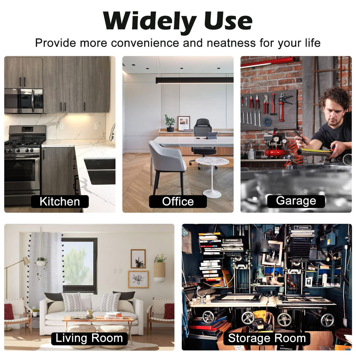 WDT 5 Tier Shelf Shelving Unit with Wheels,Adjustable Metal Shelves for Storage, NSF Wire Shelving Rack,350lbs Loading Capacity Per Shelf Storage Shelves for Kitchen Garage, 36" D x 16" W x 75" H WDT